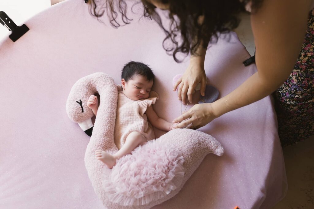 Photographie naissance bebe