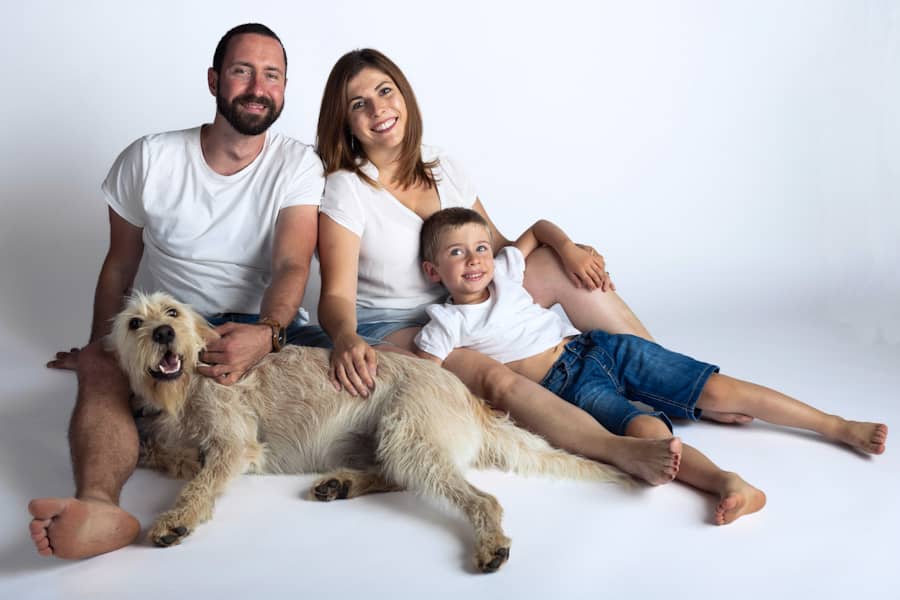 shooting dog family