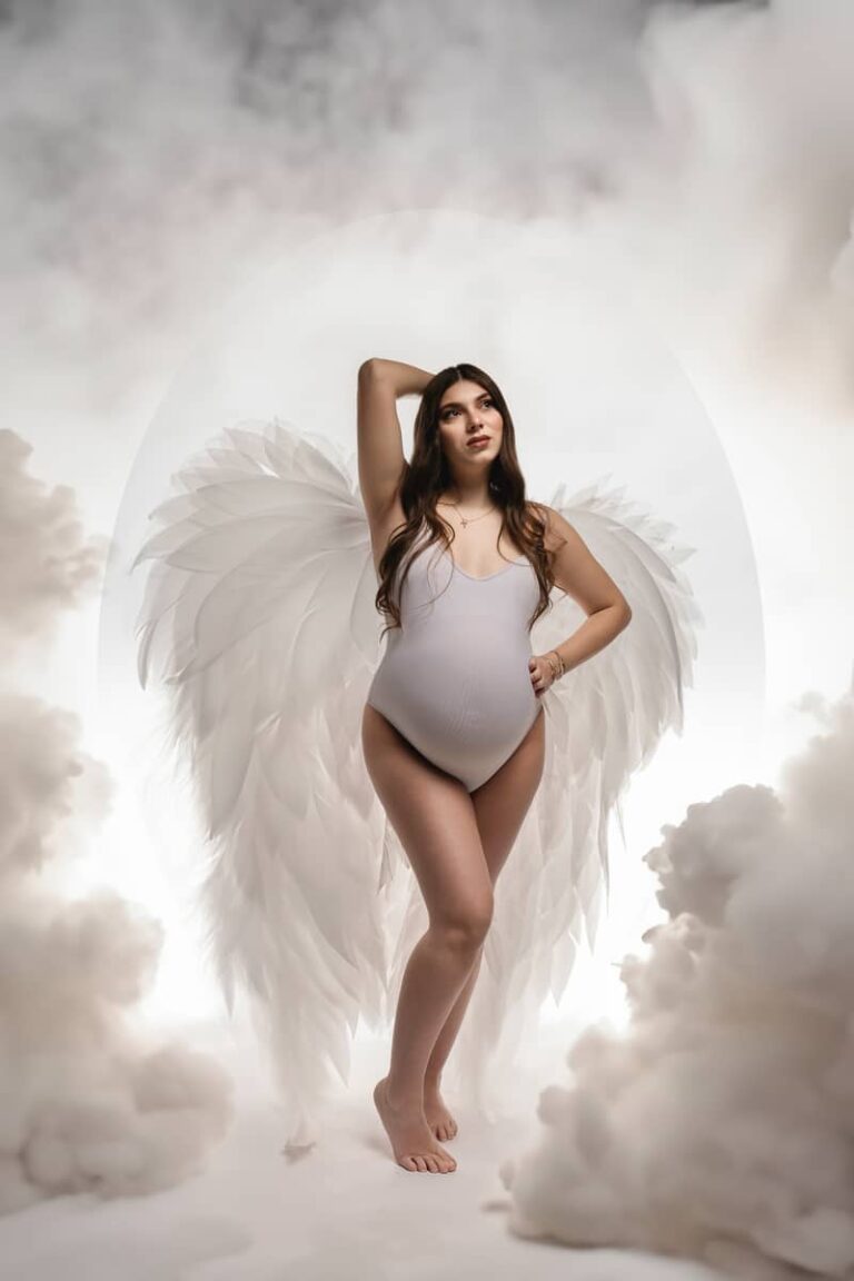 aile d'ange séance photo de grossesse marseille