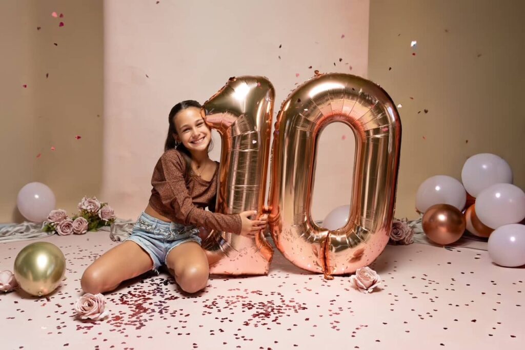 shooting anniversaire enfant