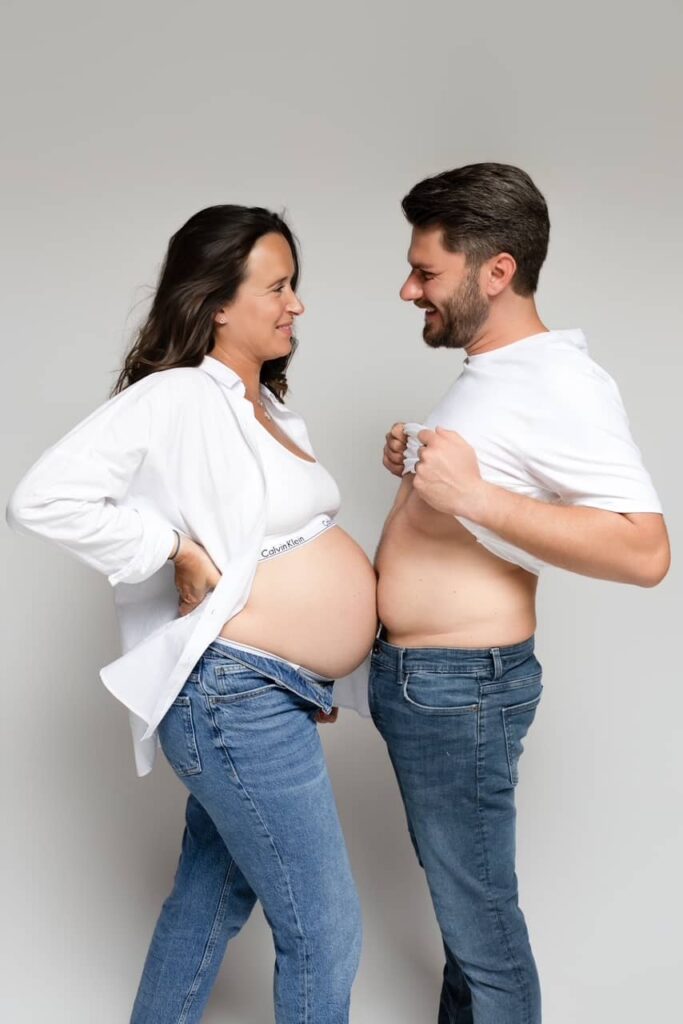 shooting grossesse en couple à marseille